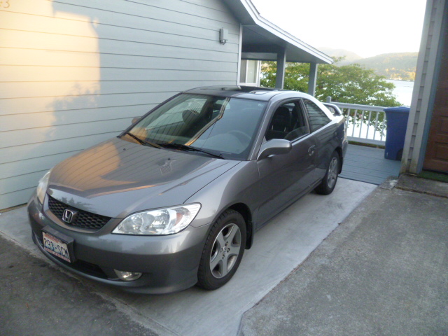 2004 Honda civic ex 2 door #3