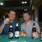 Drew and Colin train to Koh Tao